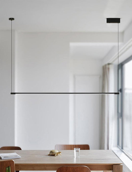 Linea minimalist strip line pendant light - DWHOME