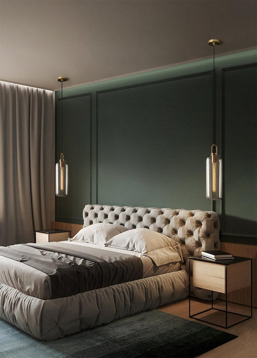 Yayoi Glass Globe Brass Fitting Pendant Light - DWHOME