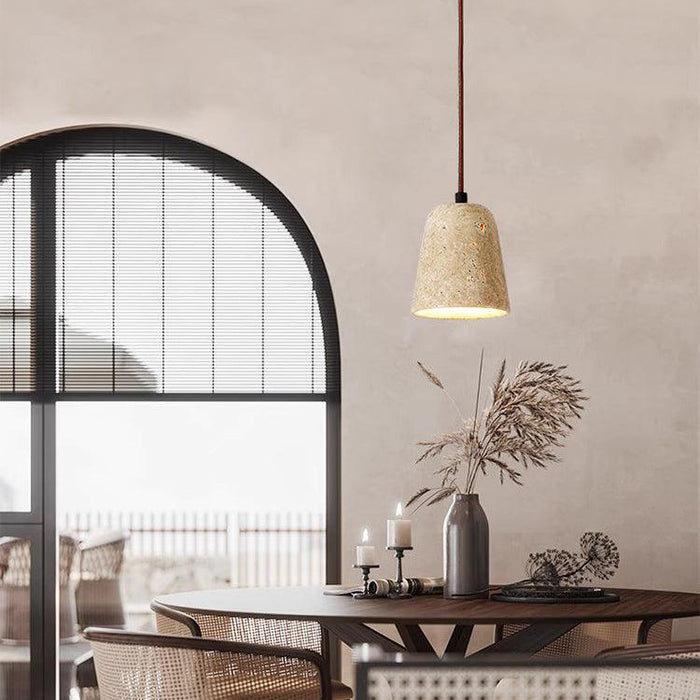 Sonoma Wood And Stone Minimalist Pendant Lights - DWHOME