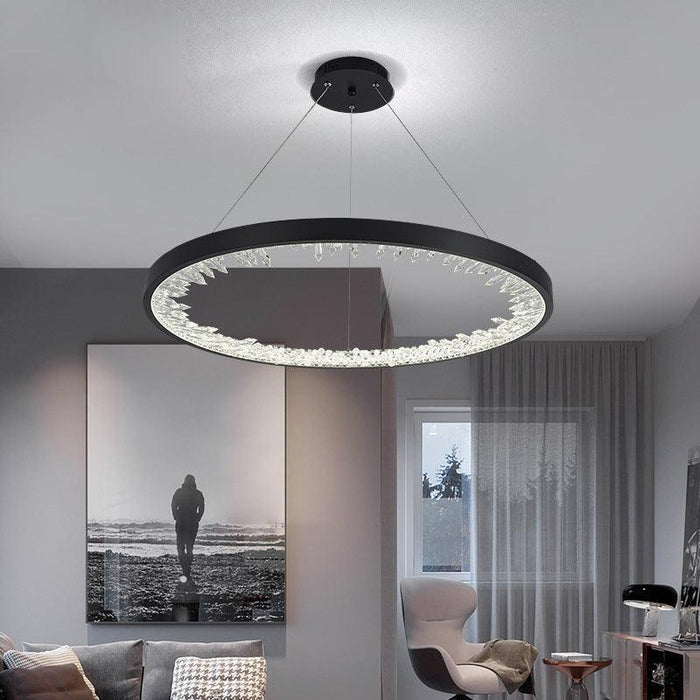 LED Modern Luxury Ring Design Pendant Light - DWHOME