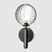 Nostra Minimalist Line Glass Globe Wall Light - DWHOME