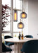 Yayoi Glass Globe Brass Fitting Pendant Light - DWHOME