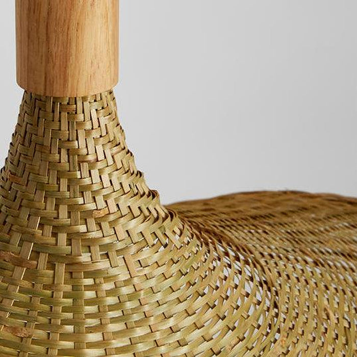Panama Rattan Wicker Bamboo Pendant Light-DWHOME