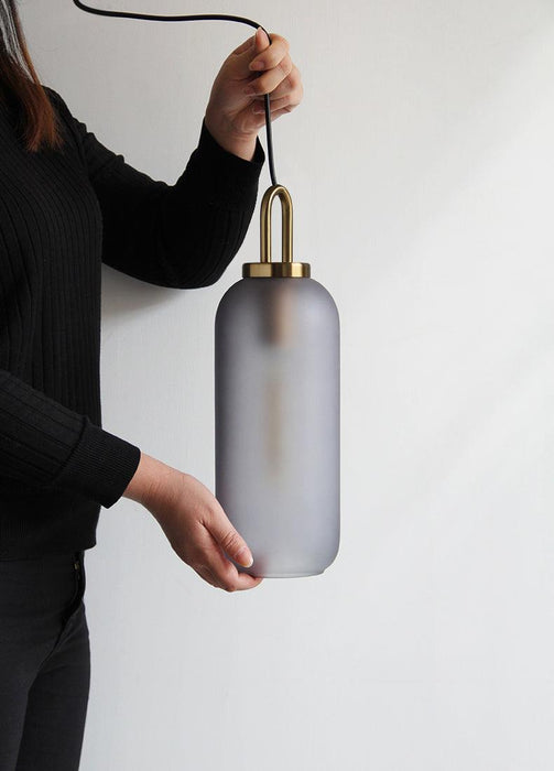 Yayoi Glass Globe Brass Fitting Pendant Light - DWHOME