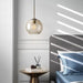 Millow Glass Shade Brass Fitting Pendant Light - DWHOME