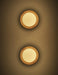 Kato Wooden Plate Japandi Wall Light - DWHOME