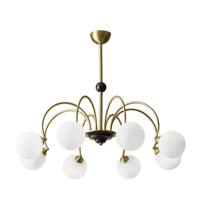 LED Modern Multi-sphere Decorative Brass Pendant Light - DWHOME