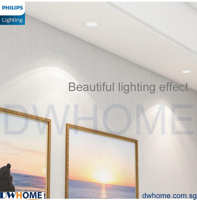 Philips RS100B 6W Round LED Recessed Spotlight 3000K/4000K Local Seller One year warranty - DWHOME
