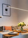 Linea minimalist strip line pendant light - DWHOME