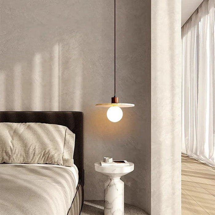 Sonoma Wood And Stone Minimalist Pendant Lights - DWHOME