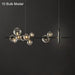 Soho modern luxury linear pendant light chandelier - DWHOME