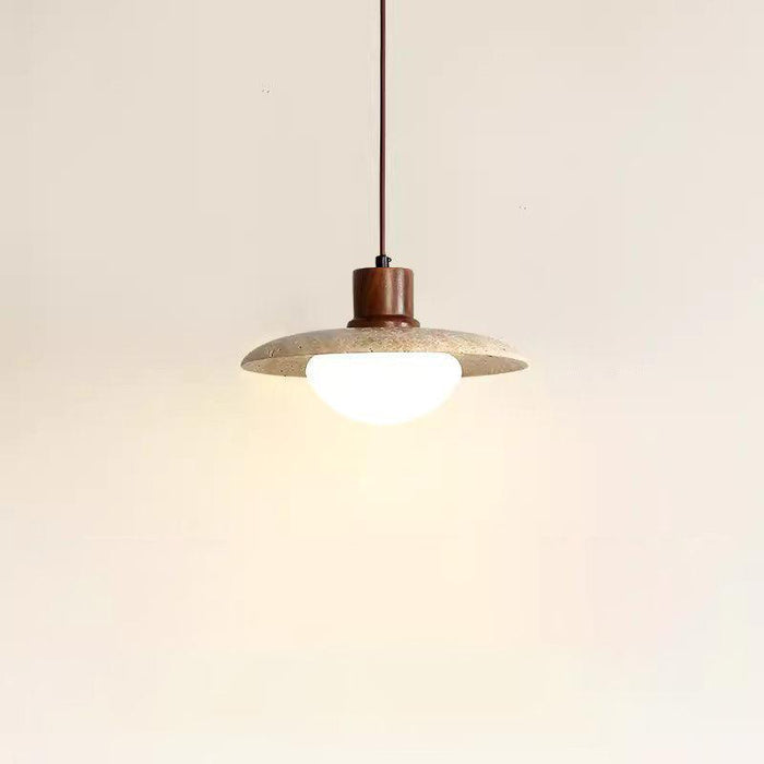 Sonoma Wood And Stone Minimalist Pendant Lights - DWHOME