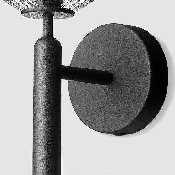 Nostra Minimalist Line Glass Globe Wall Light - DWHOME