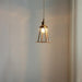Lanterna brass frame glass pendant light - DWHOME