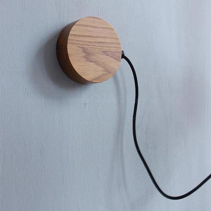 Umea Wooden Spotlight With Railing Wall Light - DWHOME