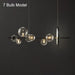 Soho modern luxury linear pendant light chandelier - DWHOME