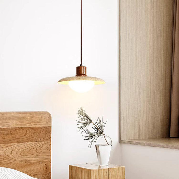 Sonoma Wood And Stone Minimalist Pendant Lights - DWHOME