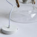 Skandi Clear Glass Wooden Look Pendant Light - DWHOME