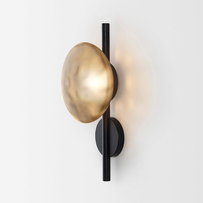 Stratus modern contemporary wall light - in black - DWHOME