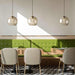 Millow Glass Shade Brass Fitting Pendant Light - DWHOME