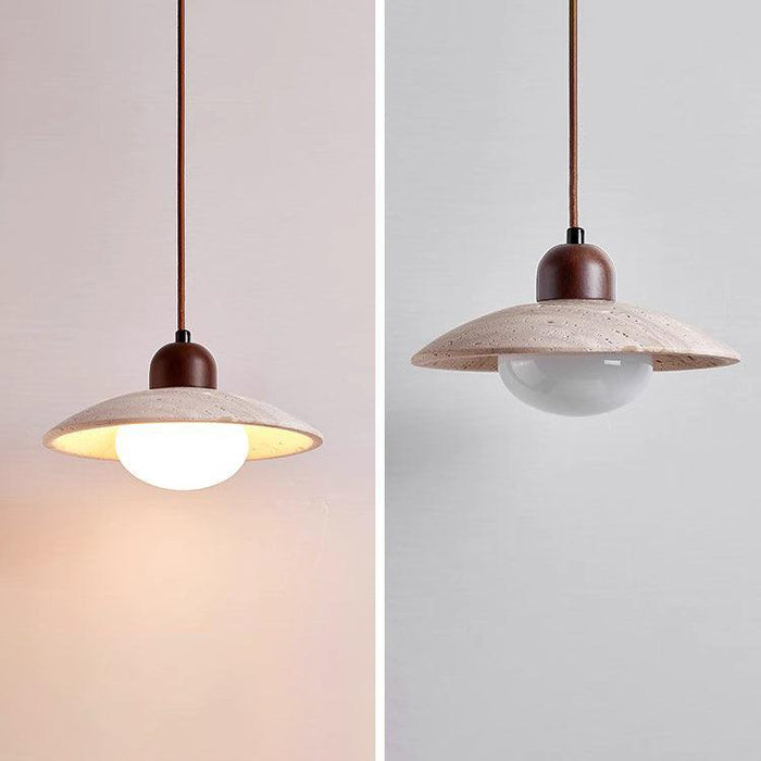 Sonoma Wood And Stone Minimalist Pendant Lights - DWHOME