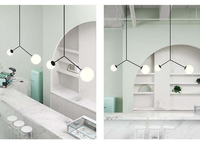 Yuli Minimalist Line Kitchen Island Pendant Light - DWHOME