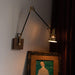 Mill House Long Arm Brass Wall Light - DWHOME