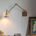 Mill House Long Arm Brass Wall Light - DWHOME