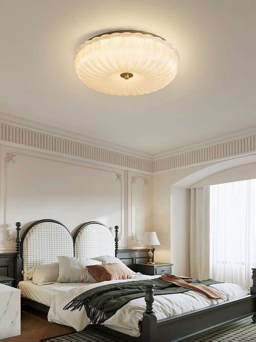 Ripple Glass Ceiling Light-DWHOME