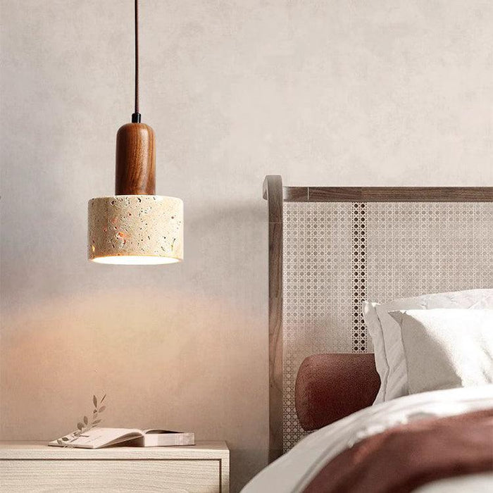 Sonoma Wood And Stone Minimalist Pendant Lights - DWHOME
