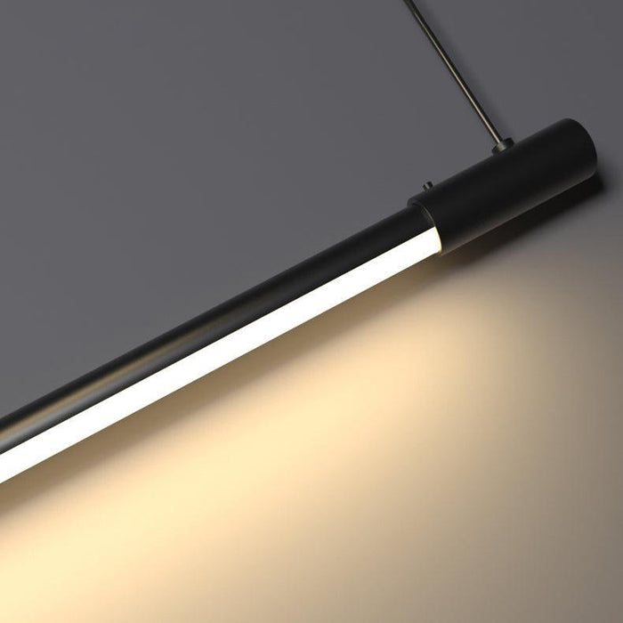 Linea minimalist strip line pendant light - DWHOME