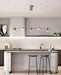 Nori Minimalist Brass Pendant Light Chandelier - DWHOME