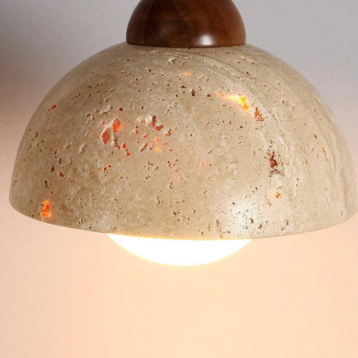 Sonoma Wood And Stone Minimalist Pendant Lights - DWHOME