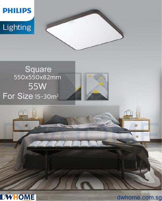 Philips LED CL867 Ceiling Light Round Square Rectangle Tunable Light With Simple Nordic Design Modern Atmosphere - DWHOME