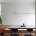 Linea minimalist strip line pendant light - DWHOME