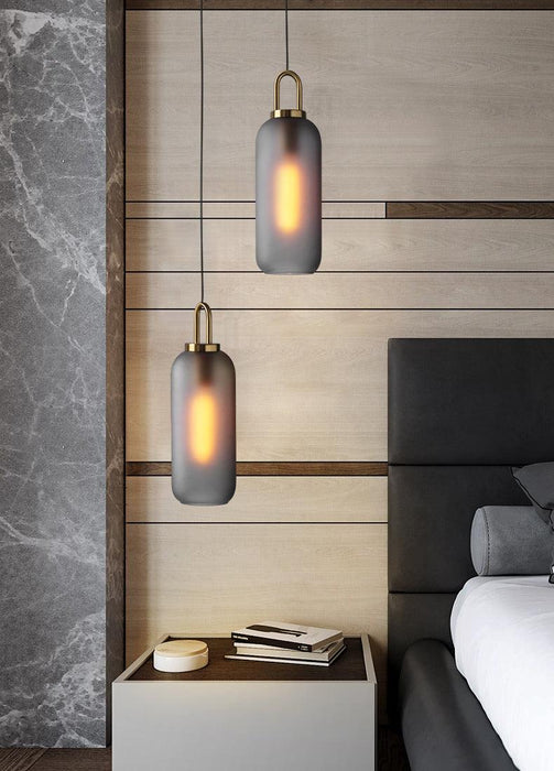 Yayoi Glass Globe Brass Fitting Pendant Light - DWHOME