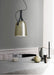 Kemi loft minimalist monochrome pendant light with strap handle - DWHOME