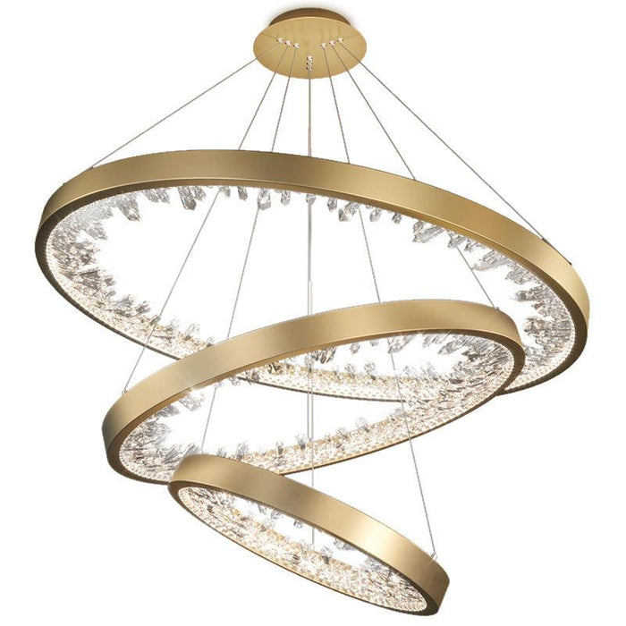 LED Modern Luxury Ring Design Pendant Light - DWHOME