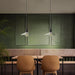 Quentin Knurled Brass Loft Pendant Light (Brass | Black) - DWHOME
