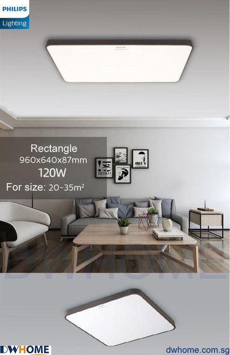 Philips LED CL867 Ceiling Light Round Square Rectangle Tunable Light With Simple Nordic Design Modern Atmosphere - DWHOME