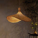 Panama Rattan Wicker Bamboo Pendant Light - DWHOME