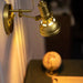 Mill House Short Arm Brass Wall Light - DWHOME