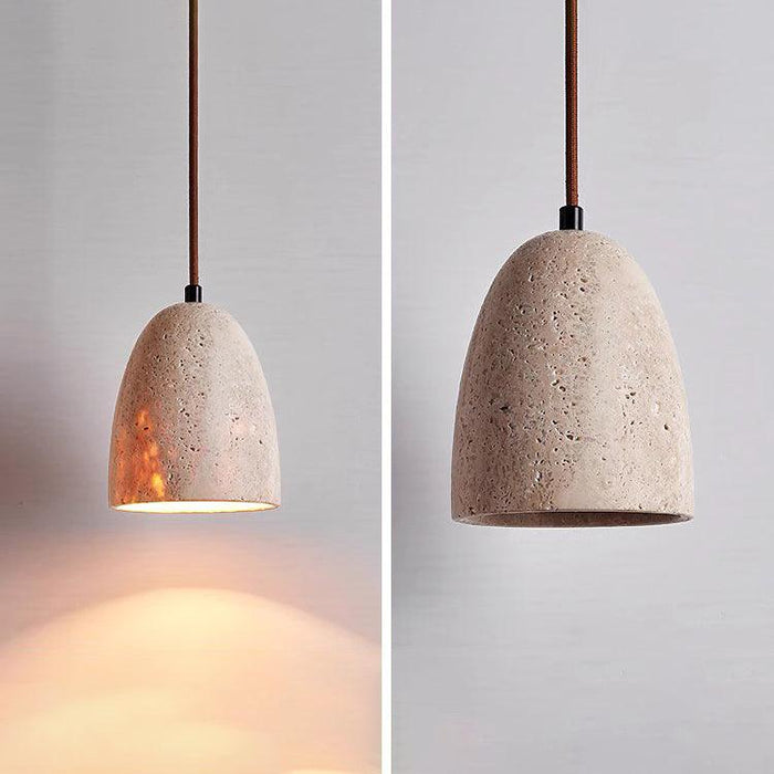 Sonoma Wood And Stone Minimalist Pendant Lights - DWHOME
