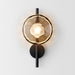 Stratus modern contemporary wall light - in black - DWHOME
