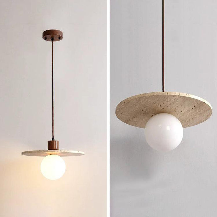 Sonoma Wood And Stone Minimalist Pendant Lights - DWHOME