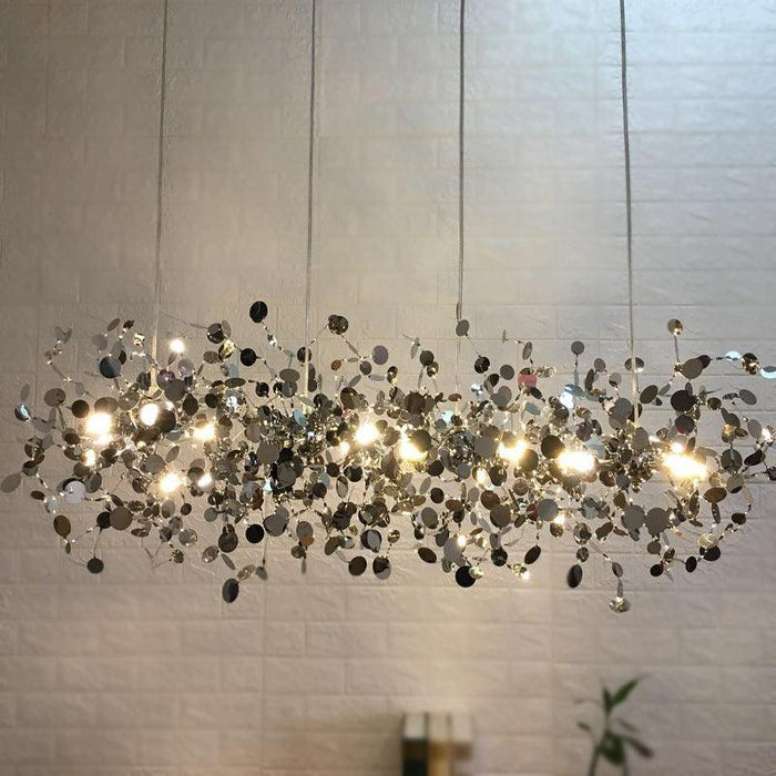 Nordic creative stainless steel sequin chandelier - DWHOME