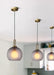 Yayoi Glass Globe Brass Fitting Pendant Light - DWHOME