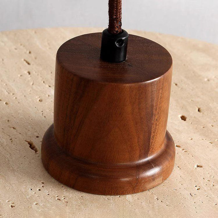 Sonoma Wood And Stone Minimalist Pendant Lights - DWHOME