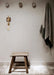 Ogilvy brushed brass & wood wall light - DWHOME
