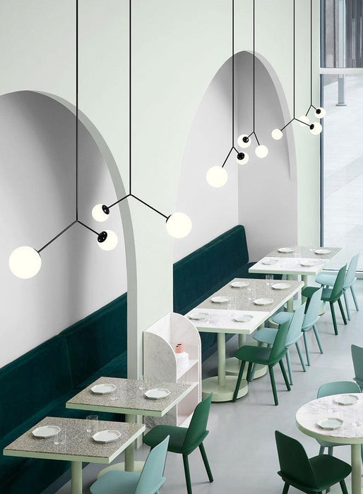 Yuli Minimalist Line Kitchen Island Pendant Light - DWHOME